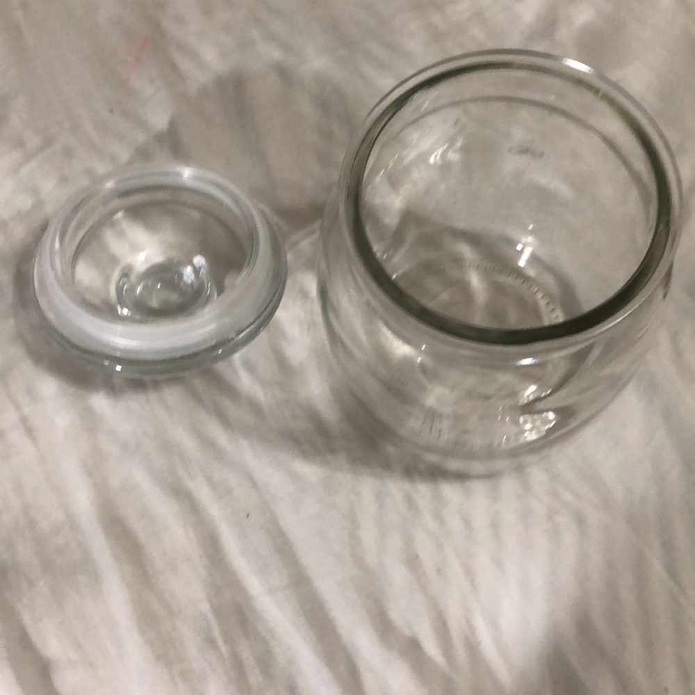 Glass cookie jar - Picture 2 of 5